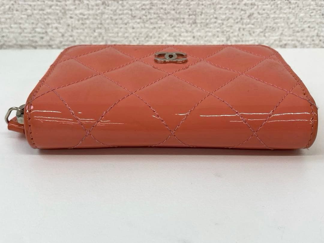 CHANEL シャネル ケース ピンク 財布 サイフ 小銭入れ
