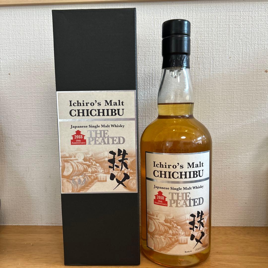 【箱付き未開封】イチローズモルトCHICHIBU THE PEATED 2018