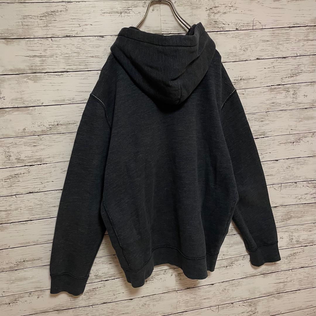 1002【人気XLサイズ】ラルフローレン♤刺繍ロゴ　パーカー　希少　即完売　美品