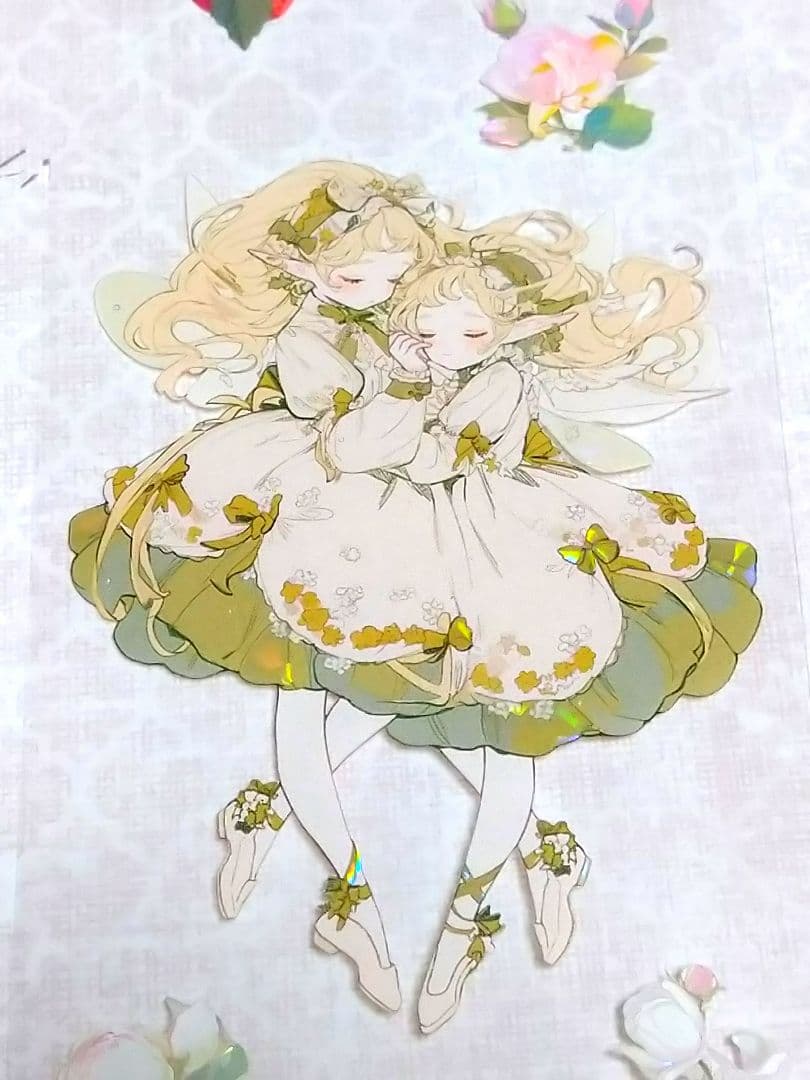 廃盤品✩J1229＃馥春宴(贝壳光)如終野切り売り海外人物女の子AIマステ