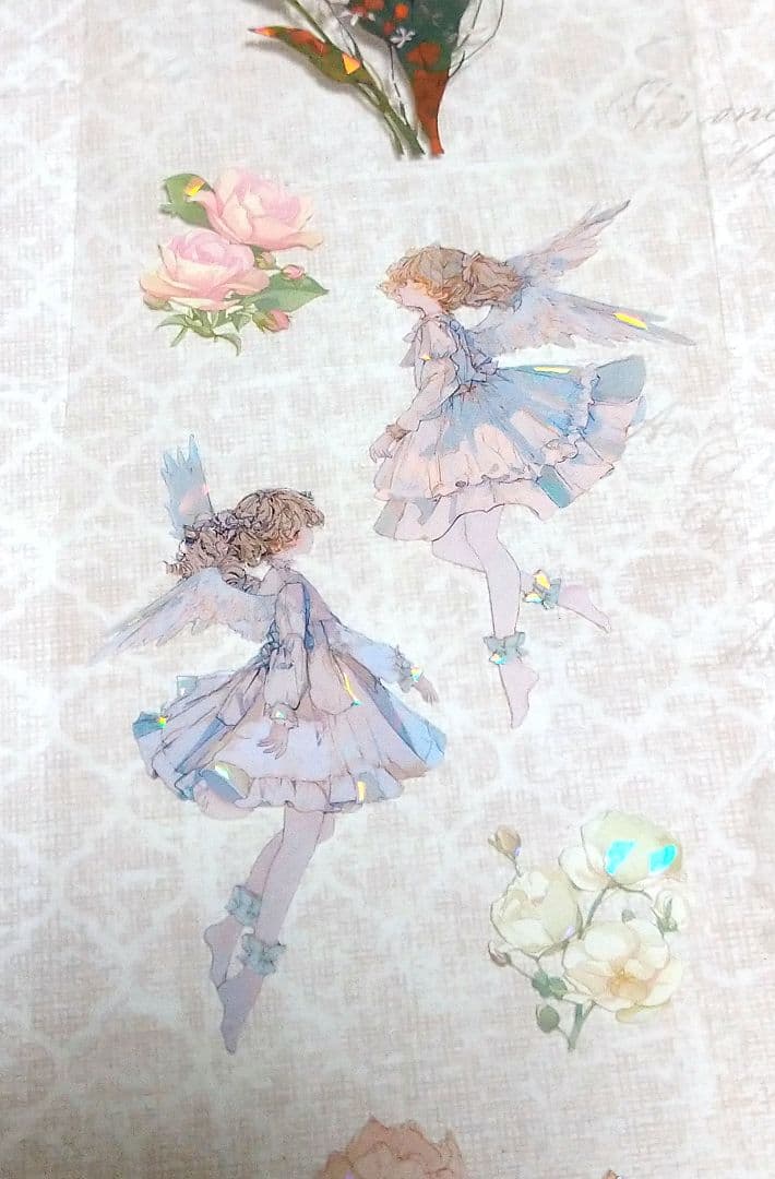 廃盤品✩J1229＃馥春宴(贝壳光)如終野切り売り海外人物女の子AIマステ