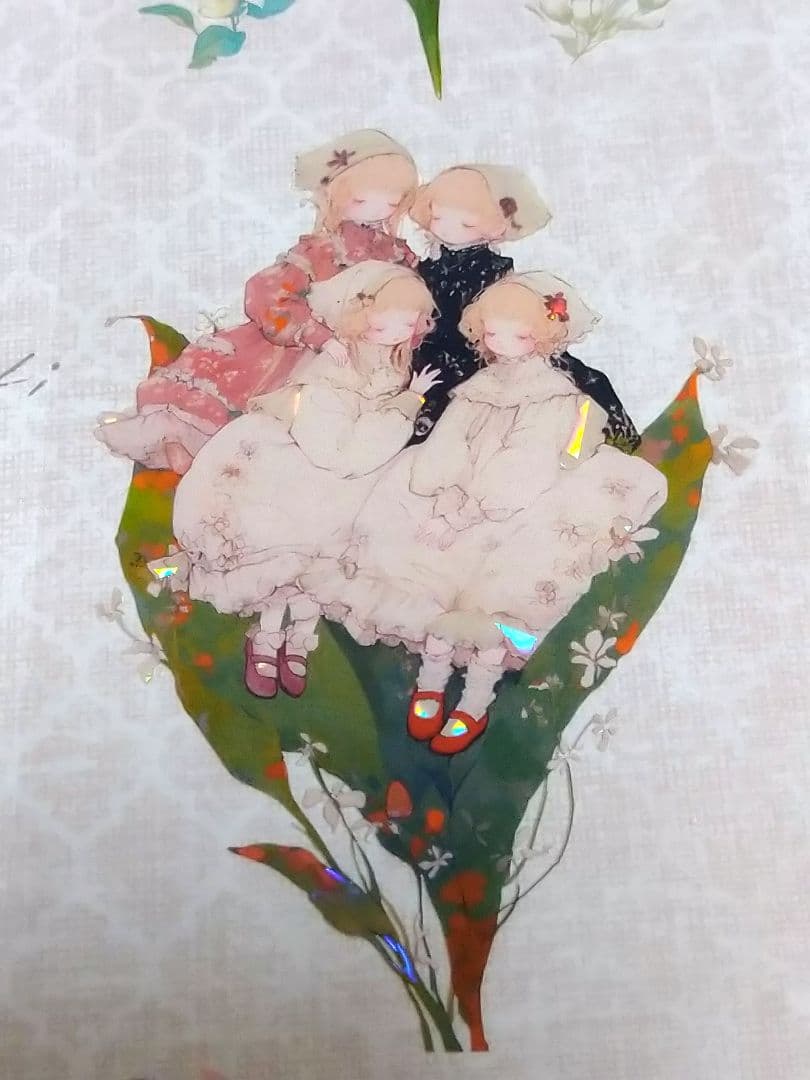 廃盤品✩J1229＃馥春宴(贝壳光)如終野切り売り海外人物女の子AIマステ