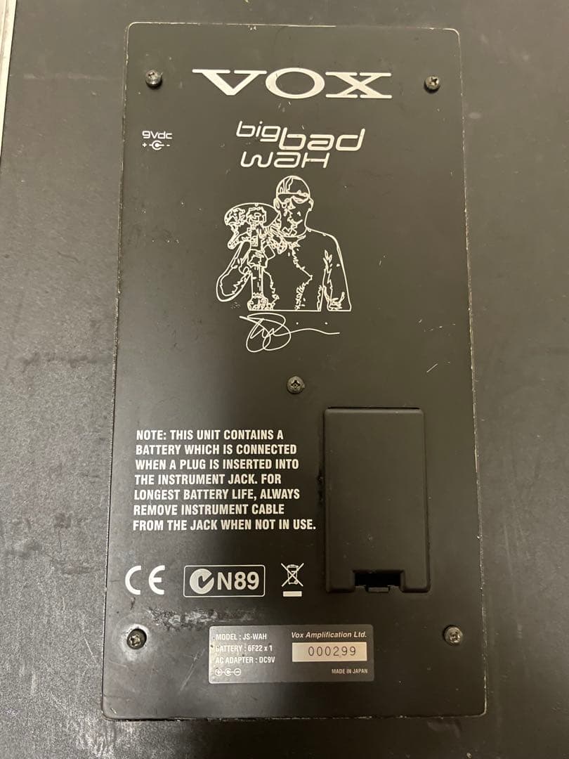 VOX big bad wah ギターエフェクター