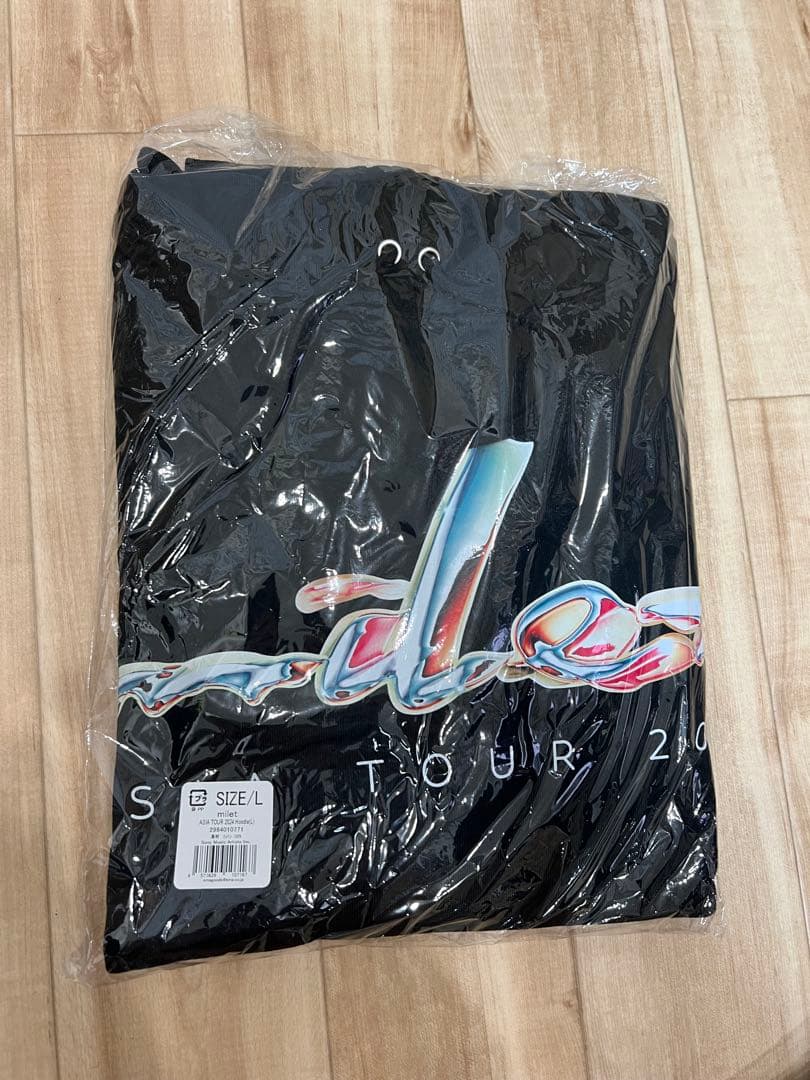 【新品未開封】milet ASIA TOUR 2024 Hoodie L
