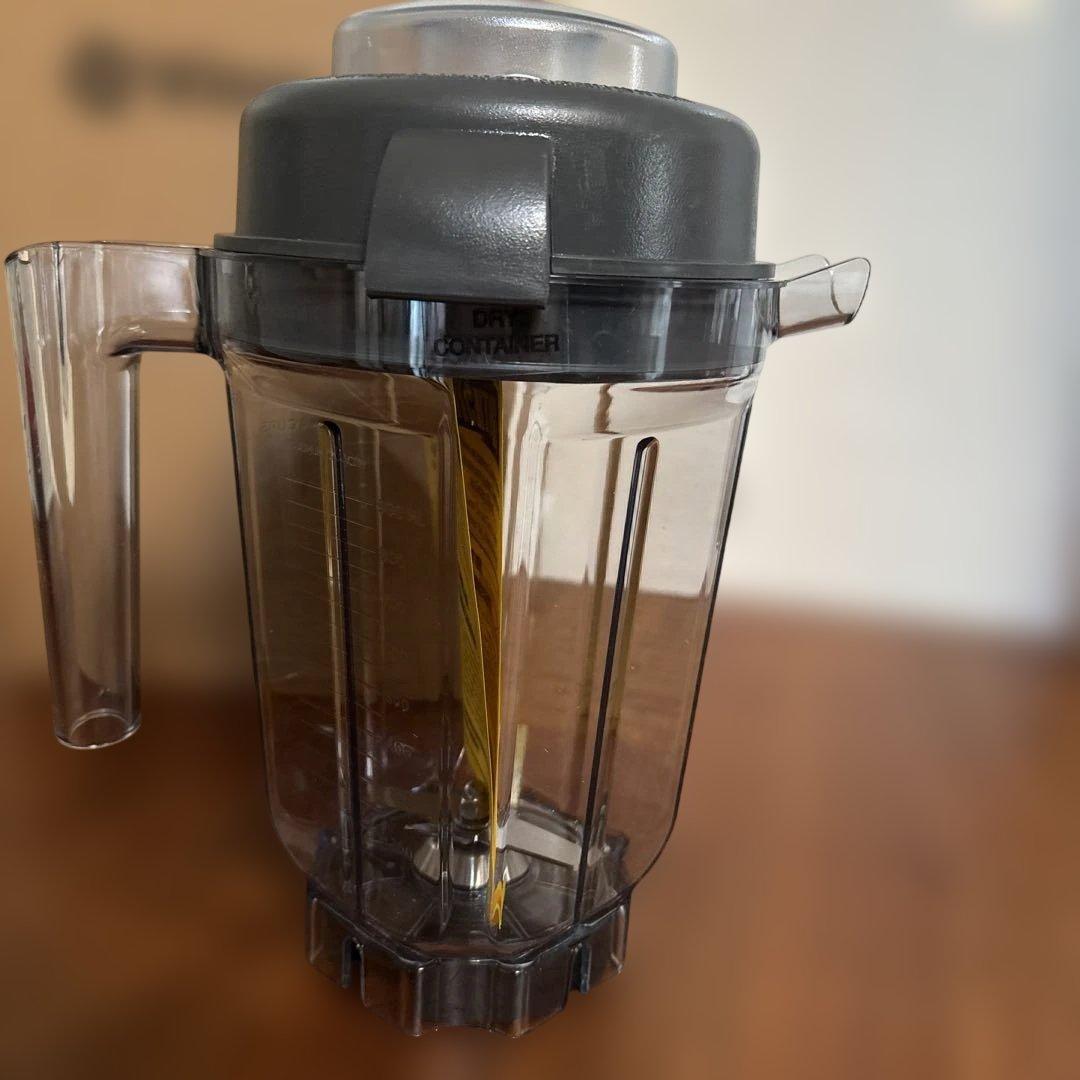 Vitamixドライコンテナ 透明 プラスチック製