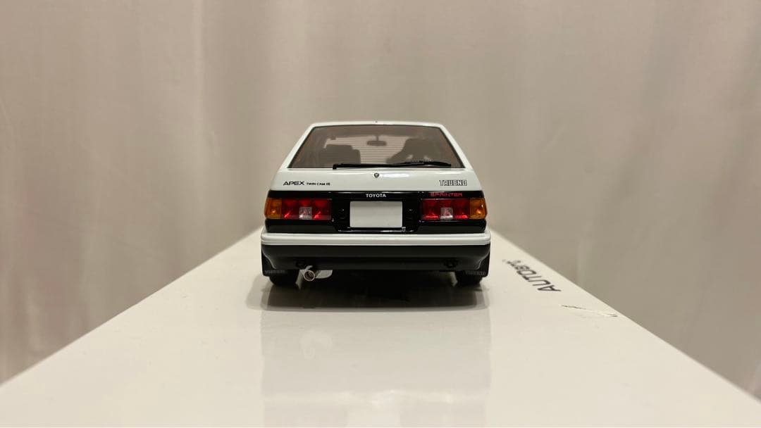 Autoart 1/18 AE86『頭文字D』 プロジェクトD ver.