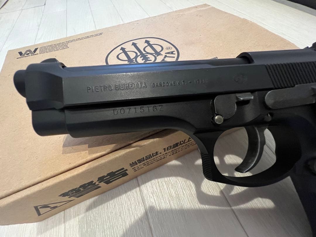 WA(ウエスタンアームズ)ベレッタM92FS ガスガン