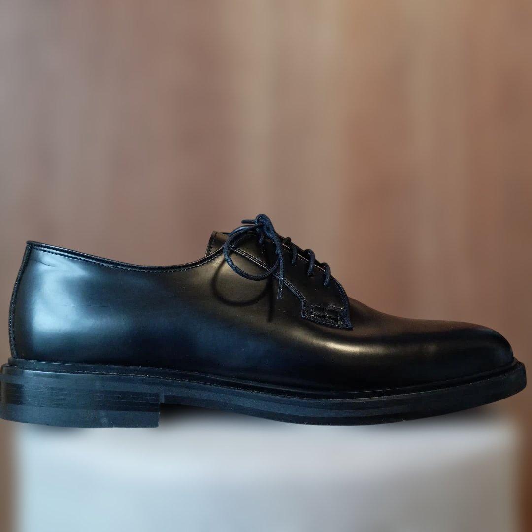 APOLLO　アポロ　プレーントゥ　黒　7　未使用級　美品　希少