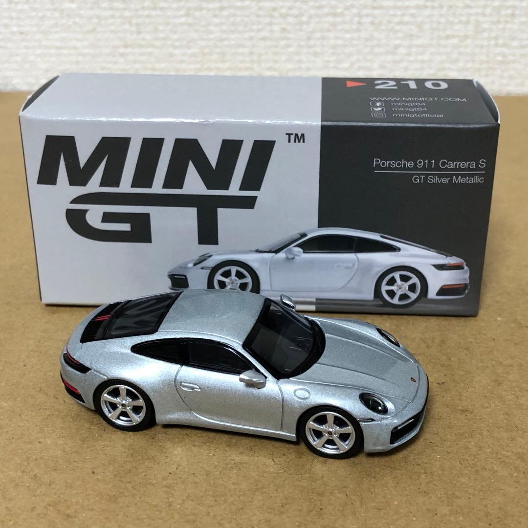 2台セット　MINI GT ミニGT　PORSCHE 911 CARRERA S