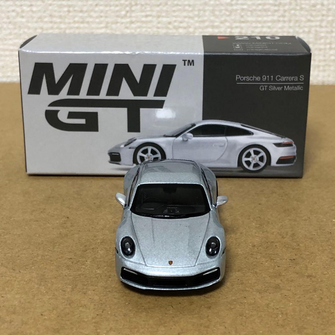 2台セット　MINI GT ミニGT　PORSCHE 911 CARRERA S