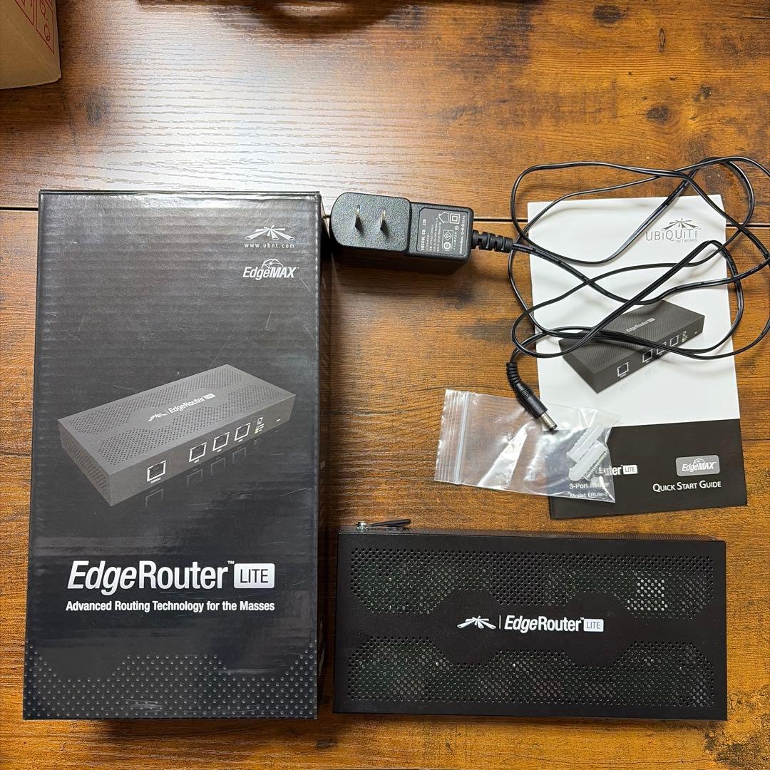 ルーター・ネットワーク機器 Edgerouter LITE 3Port Router ERLite-3