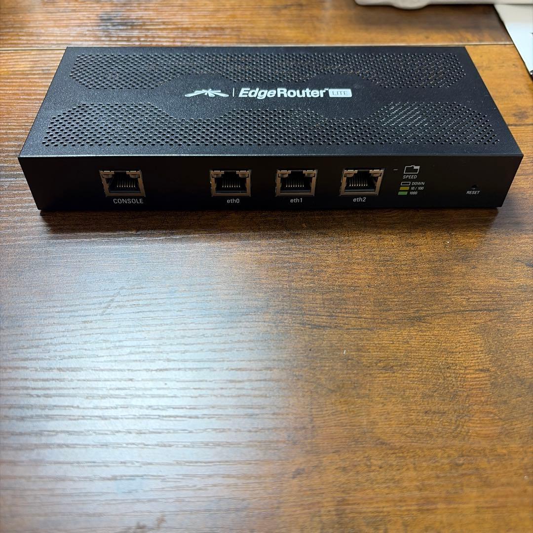 ルーター・ネットワーク機器 Edgerouter LITE 3Port Router ERLite-3
