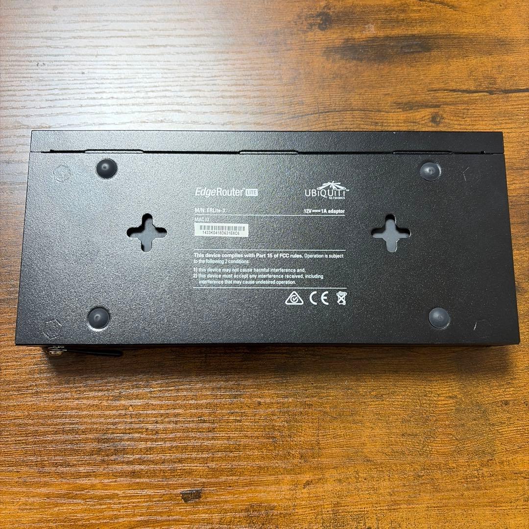 ルーター・ネットワーク機器 Edgerouter LITE 3Port Router ERLite-3
