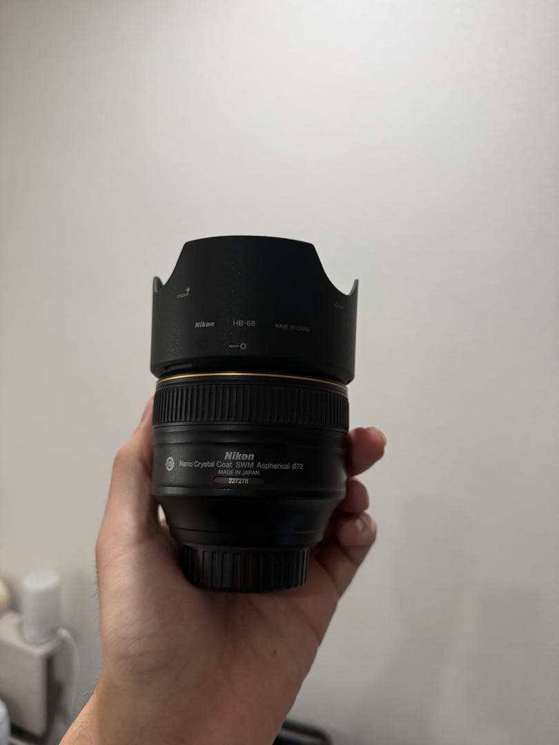 レンズ(単焦点) Nikon AF-S NIKKOR 58mm f/1.4G