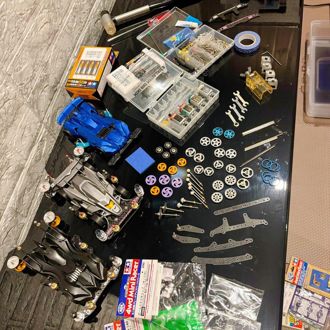 ミニ四駆引退セット&希少パーツ、希少ミニ四駆 値下げ交渉可能