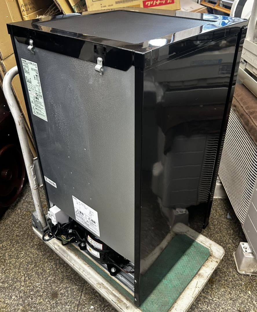 IRIS OHYAMA ブラック 冷凍庫　IUSD-6A-B