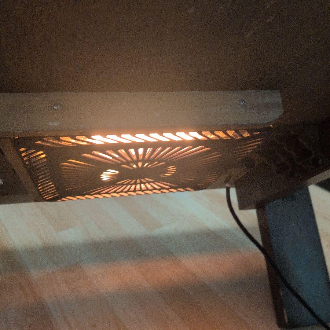 家具調こたつ　香川漆器店 一枚板　2WAY　折りたたみ