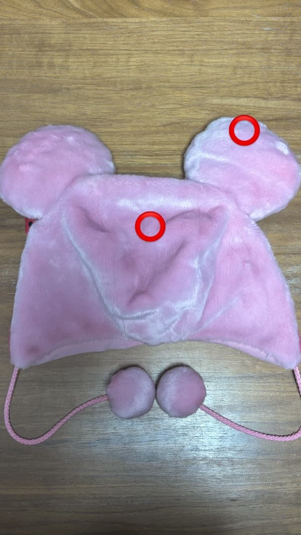 yzzz　東京ディズニーリゾート ピンク 紫 ミニー ファンキャップ