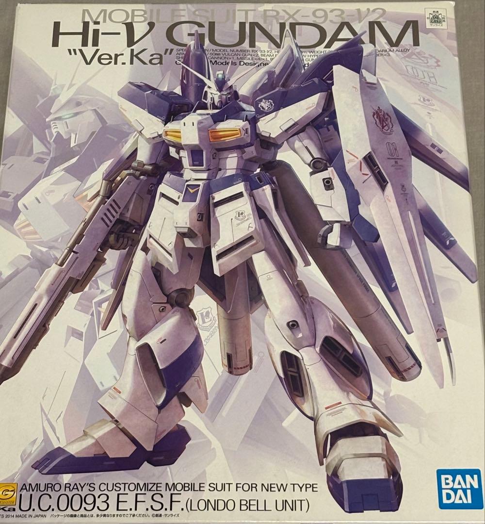【新品未開封】MG hi-νガンダム \
