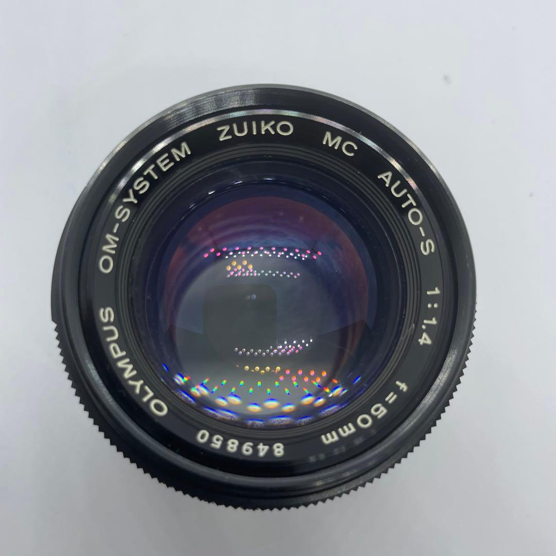 【動作品】 ケース付 Olympus OM-2 N 50mm f1.4