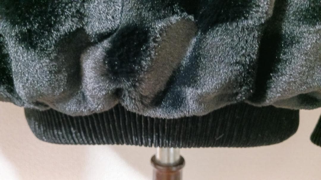 イタリア製 ミンク ＆ カシミヤ混 ファーコート 毛皮 厚手 防寒 メンズ M