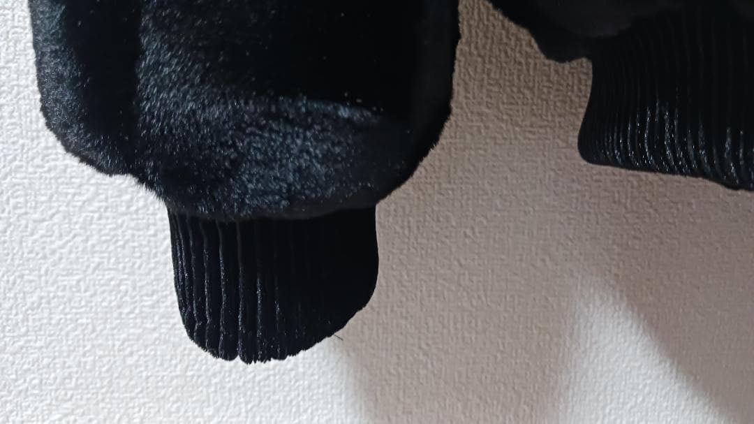 イタリア製 ミンク ＆ カシミヤ混 ファーコート 毛皮 厚手 防寒 メンズ M