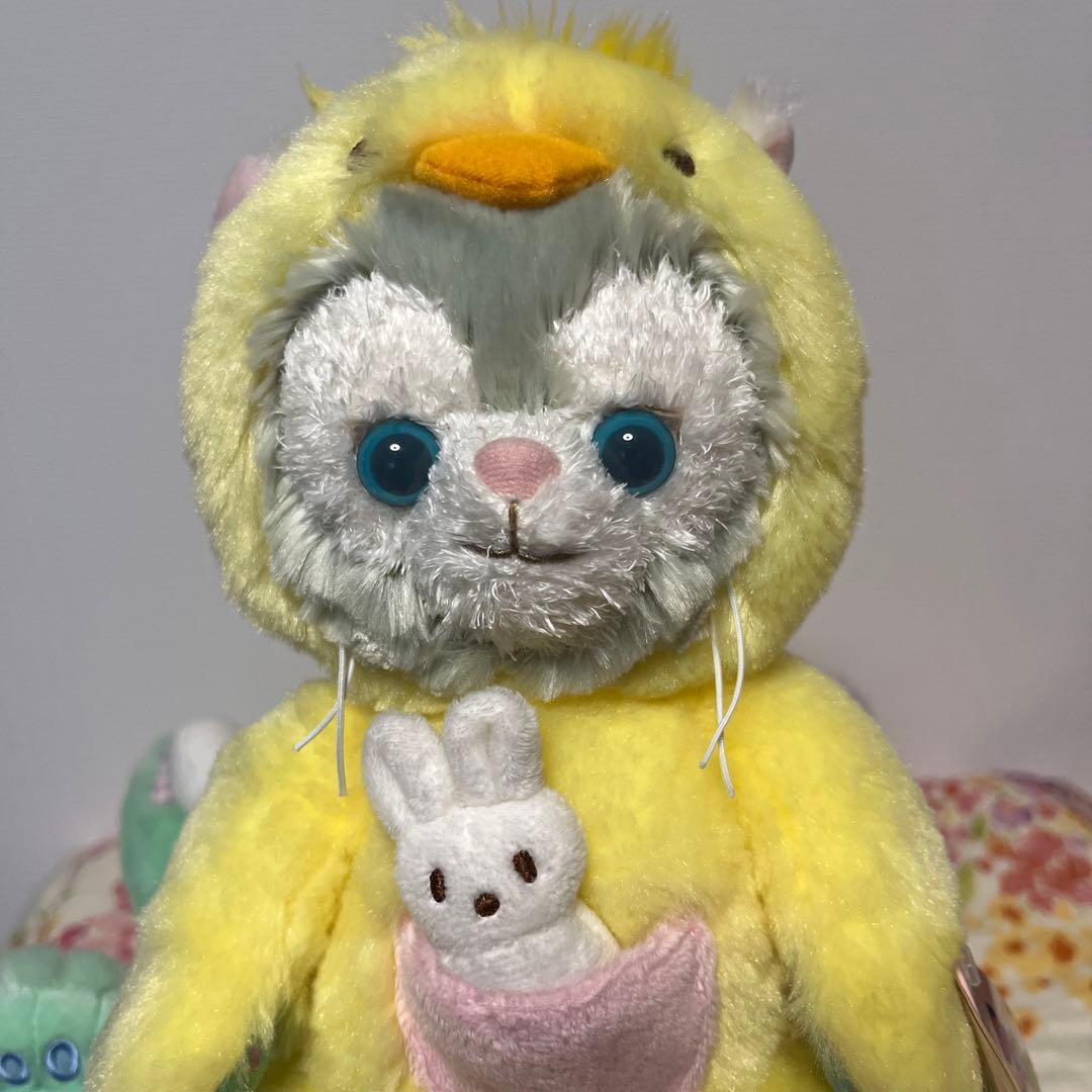 新品未使用　ダッフィー　ジェラトーニ　シェリーメイ　香港ディズニー　ぬいぐるみ