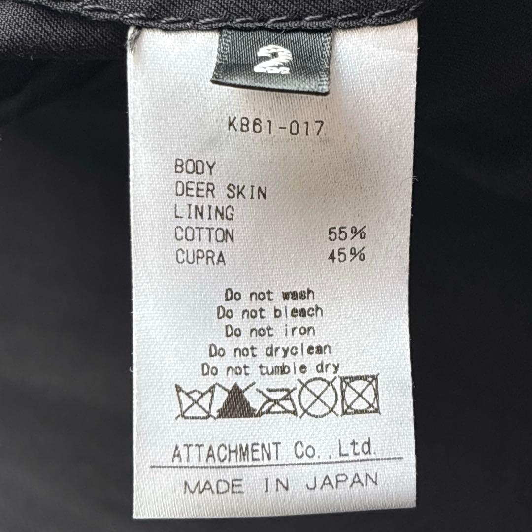 KAZUYUKI KUMAGAI ATTACHMENT ディアスキン ライダース