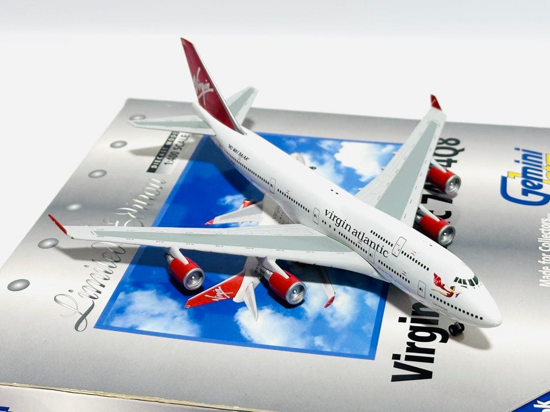 Gemini 1/400 747-4Q8 Virgin Atlantic航空