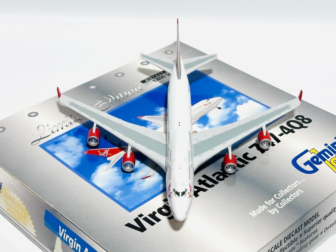 Gemini 1/400 747-4Q8 Virgin Atlantic航空