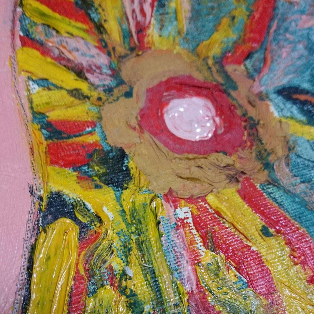 西谷拓磨 「hang over」現代ポップアーティスト 油彩 絵画 本物保証