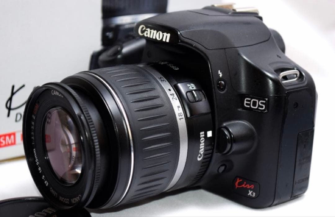 ❤初心者お勧め❤スマホ転送ＯＫ❤動画撮影❤kiss x3❤届いてすぐ使える❤