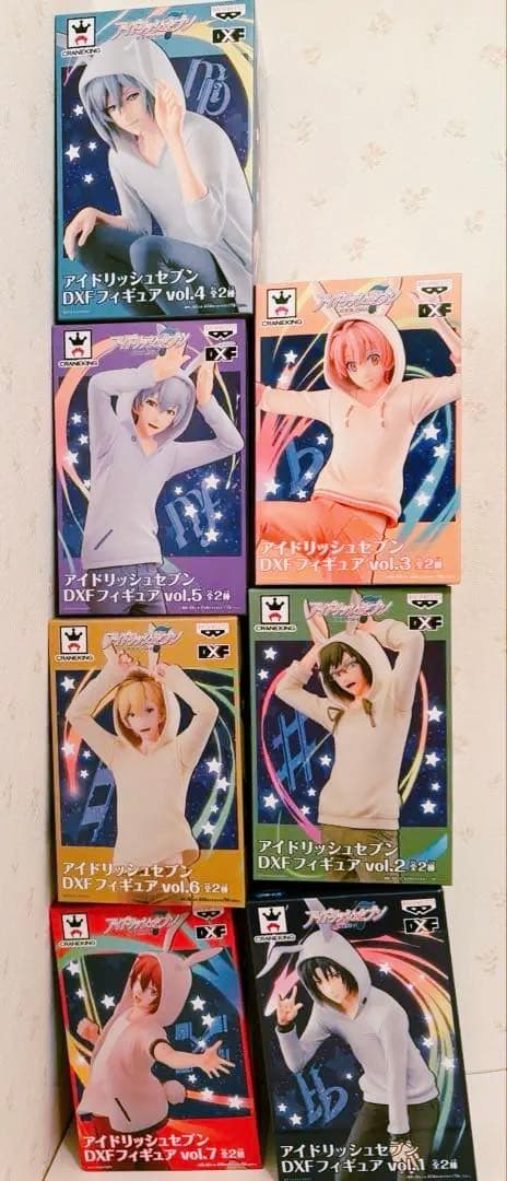 アイドリッシュセブン　うさみみパーカー　７種✖️2色セット売り