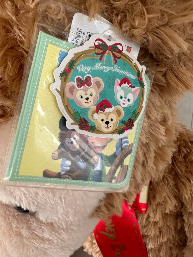 初期クリスマス限定ダッフィー特大ぬいぐるみディズニー完売レア限定ディズニーランド