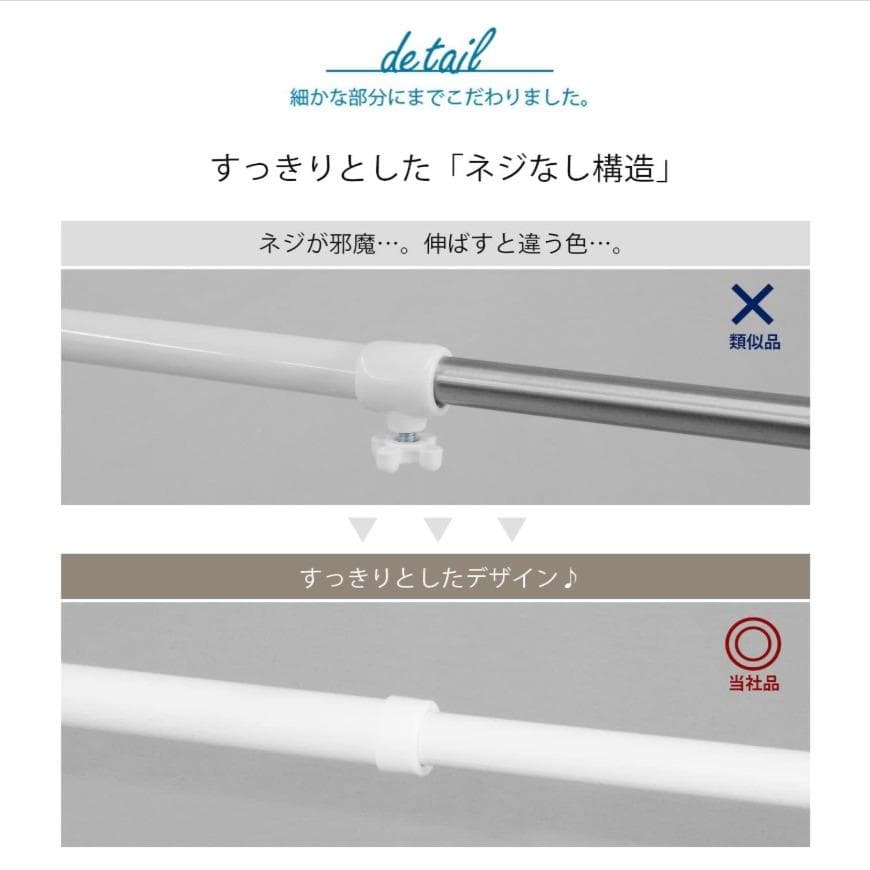 ekans エカンズ 棚付きランドリーラック LSH-530W 棚3段 ホワイト