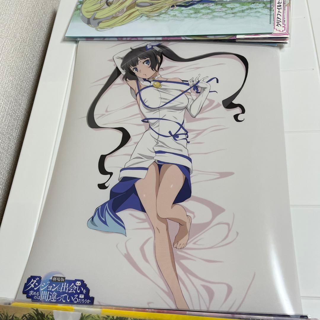 ダンまち　クリアファイル　ポスター　セット