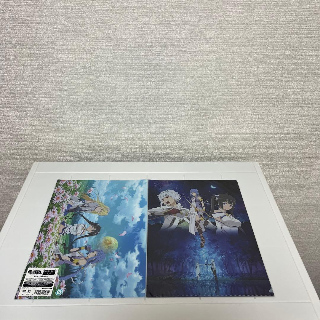 ダンまち　クリアファイル　ポスター　セット