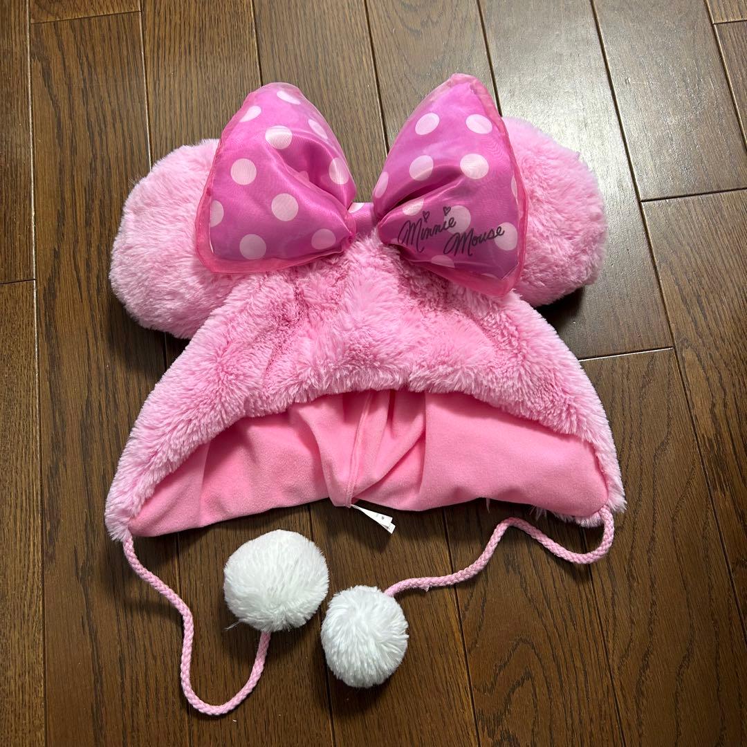 ミニーマウス ピンク ファンキャップ 帽子