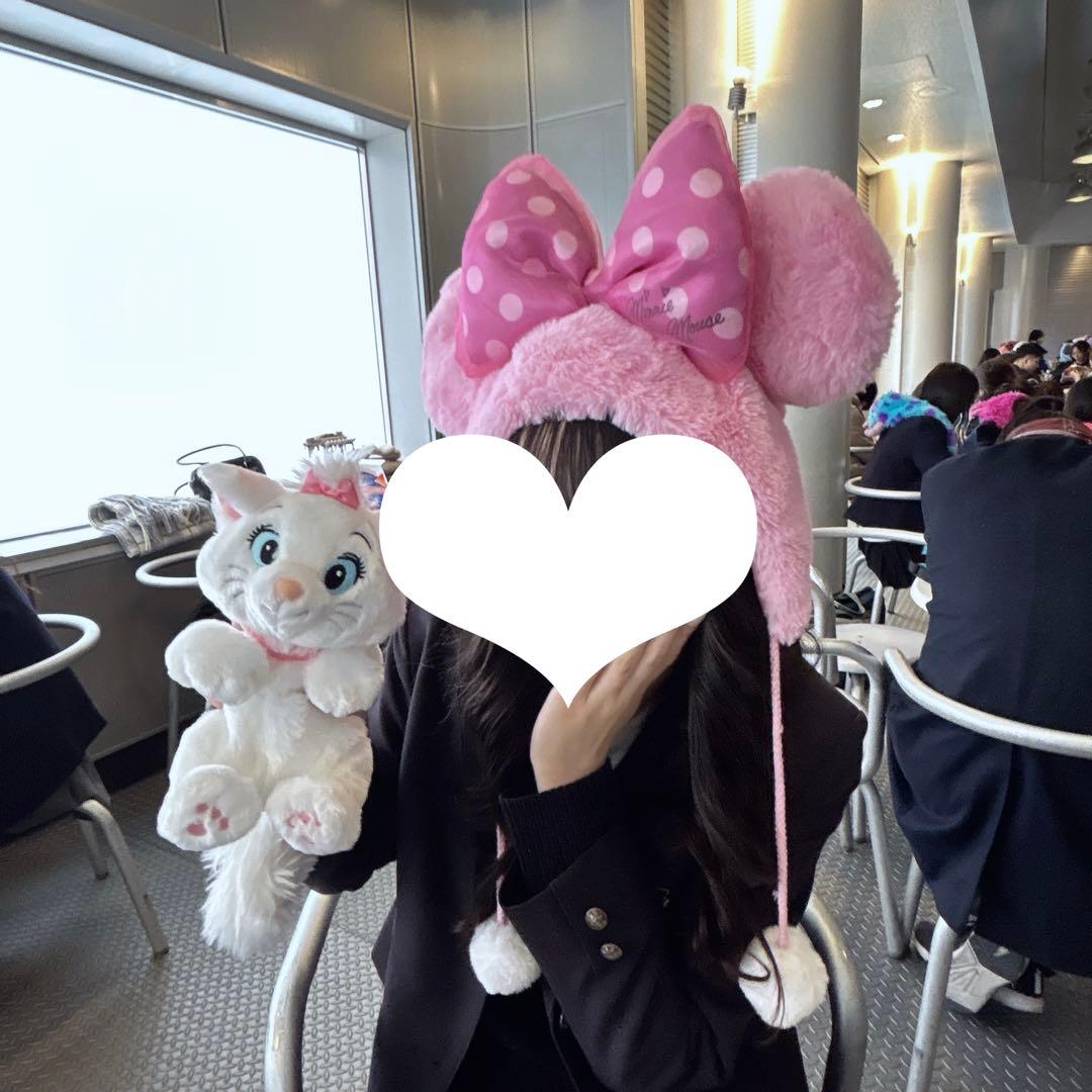 ミニーマウス ピンク ファンキャップ 帽子