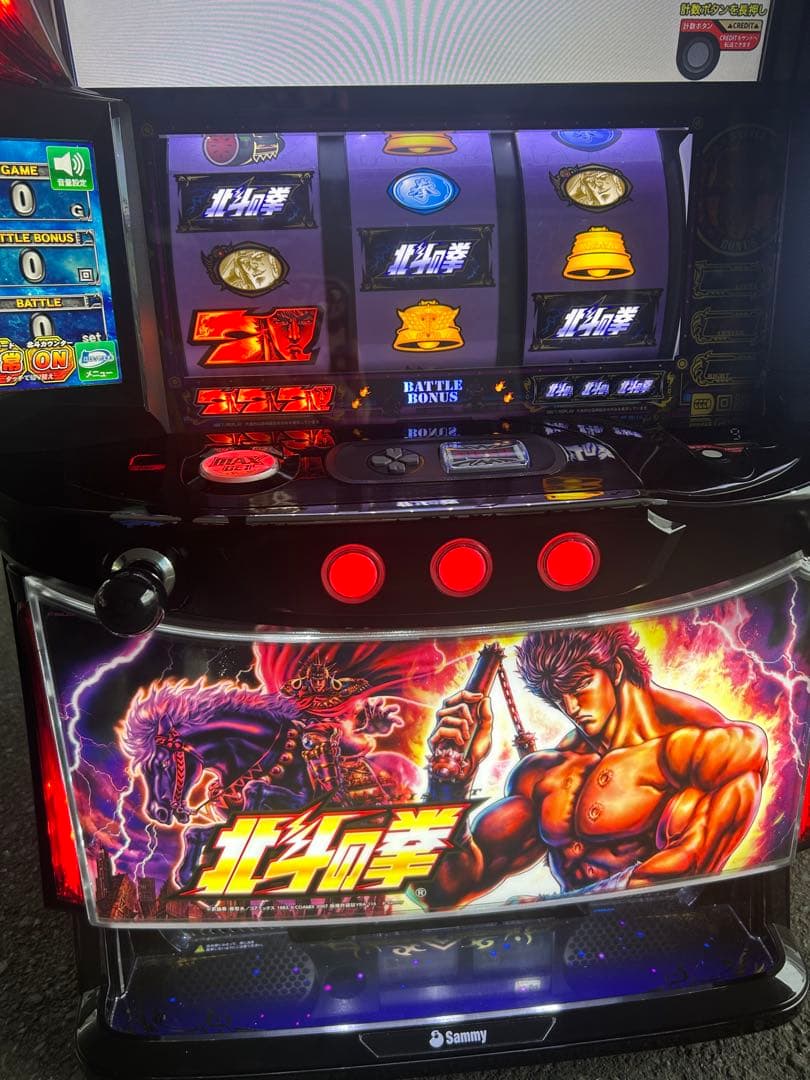 Lパチスロ北斗の拳AD XR メインパネル　スマスロ　実機　家庭用　送料込み