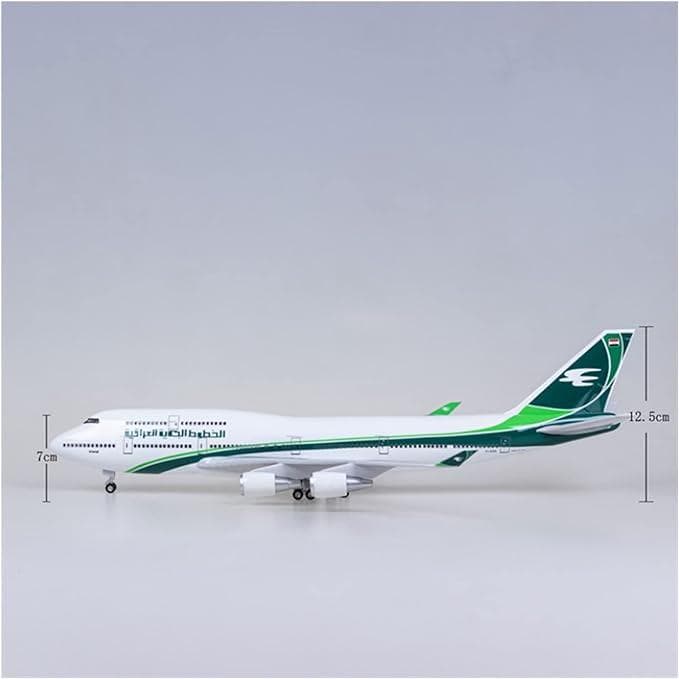 飛行機模型 イラク航空 B747 ボーイング 模型 飛行機 LED 光る イラク