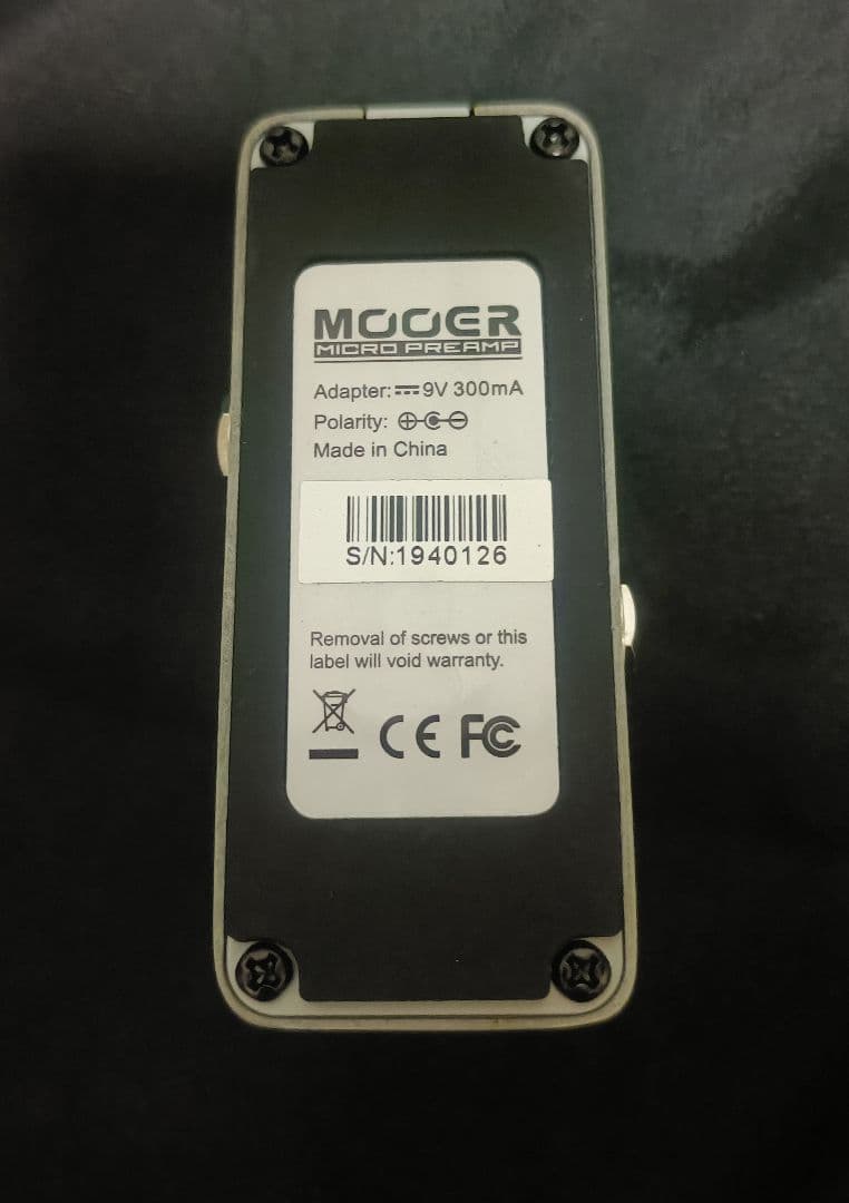 ギター Mooer Micro Preamp 006