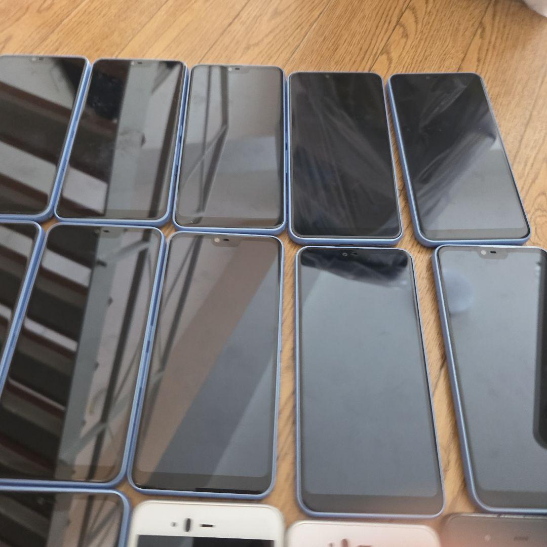 SIM フリースマートフォン Android 10 合計20台