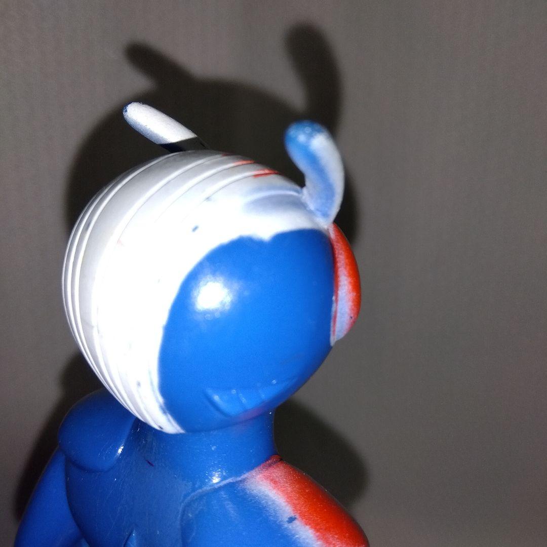 ポピー　ライダーマン　ミドルサイズ　ソフビ　当時物