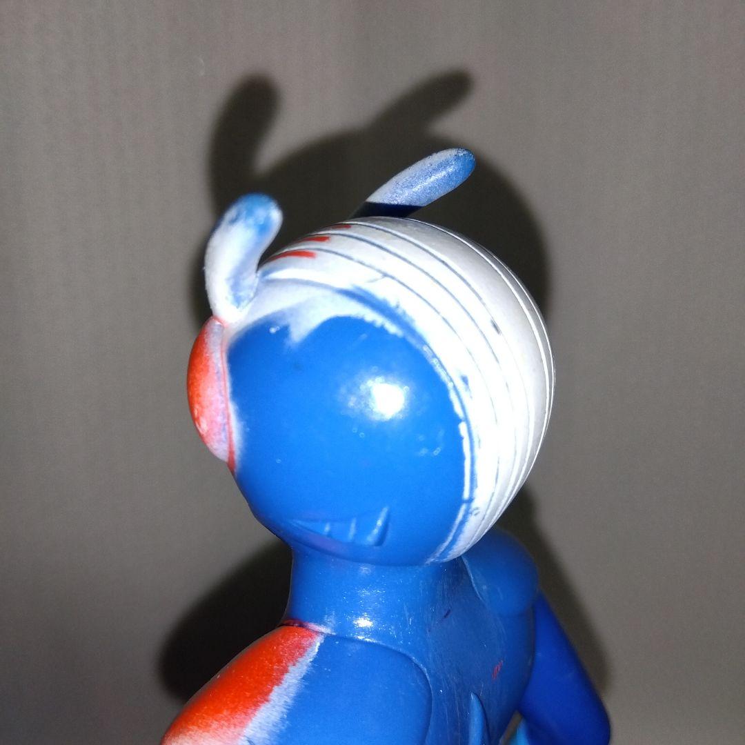 ポピー　ライダーマン　ミドルサイズ　ソフビ　当時物