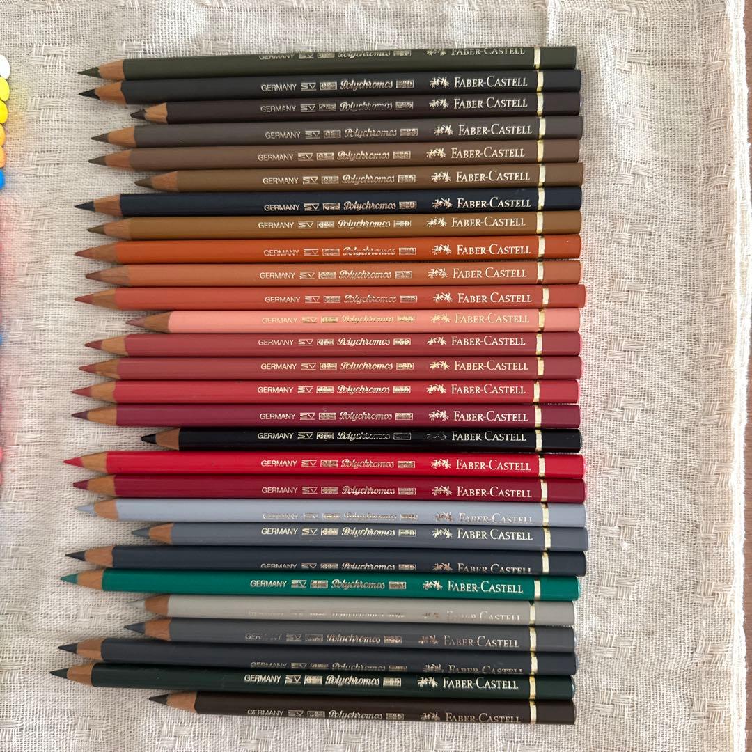 Faber-Castell Polychromos 油性色鉛筆 バラ56本