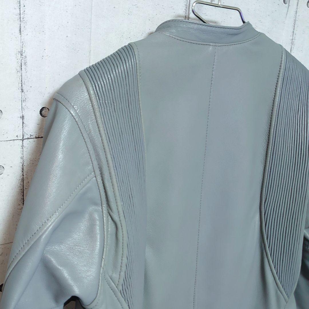 KADOYA カドヤ レザー シングルライダース FENNEL グレー