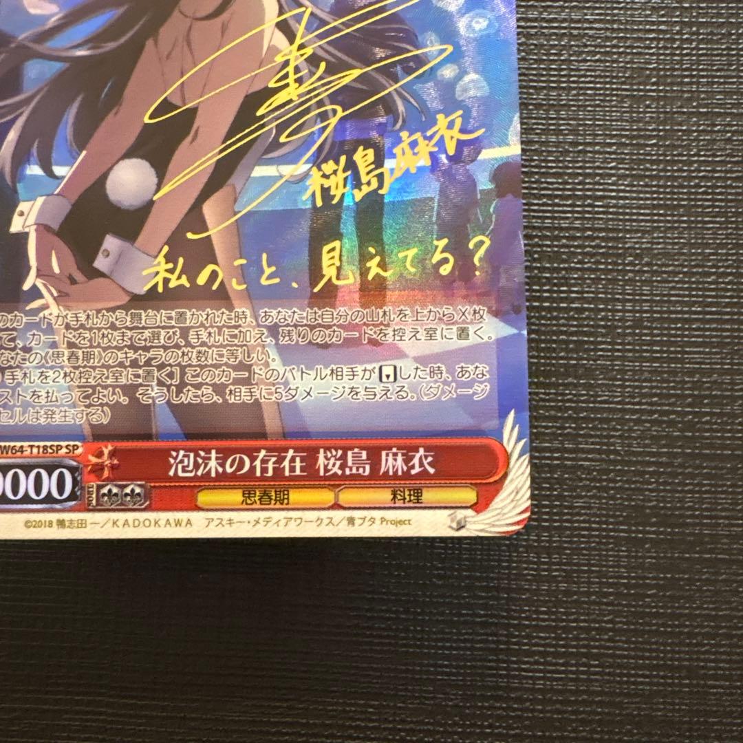 泡沫の存在　桜島 麻衣　TDSP