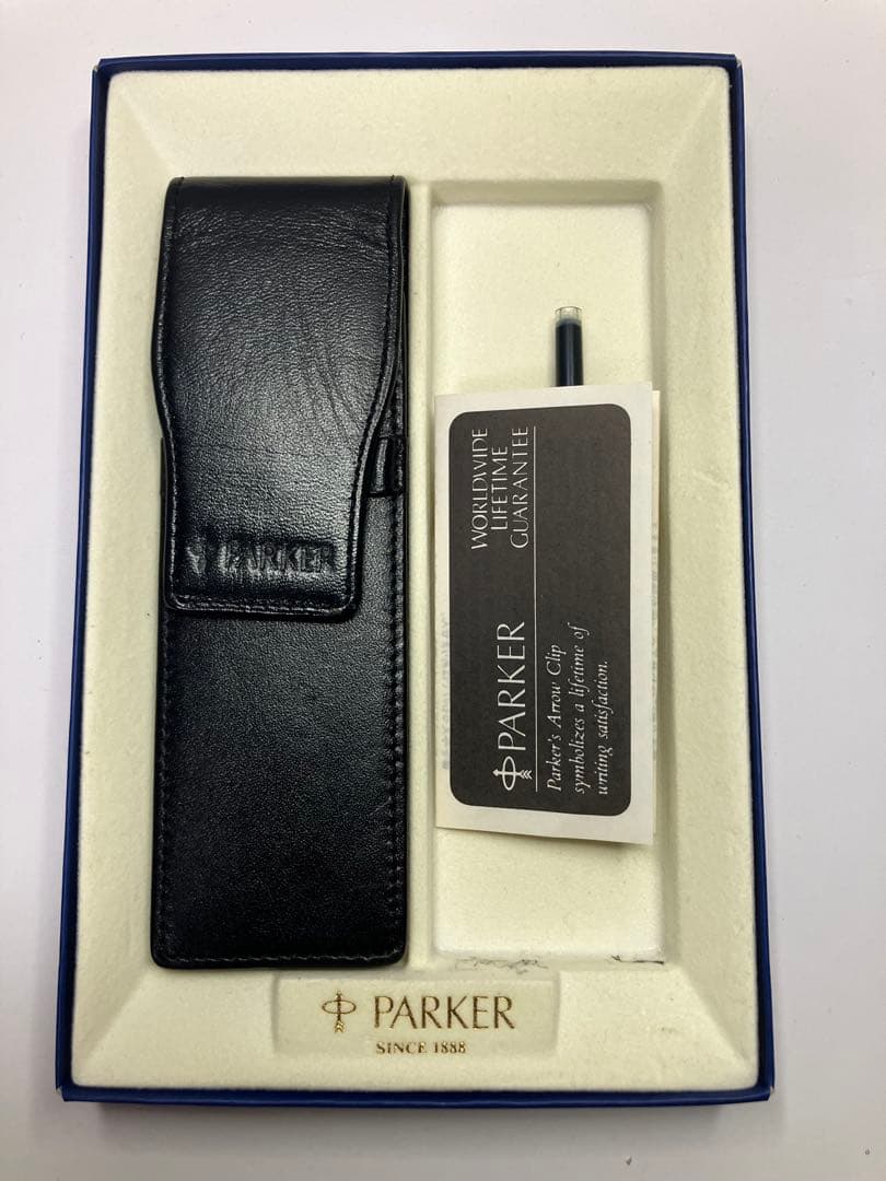 Parker SONNET 　ブルーマーブル　万年筆＆ボールペン＆ペンシルセット