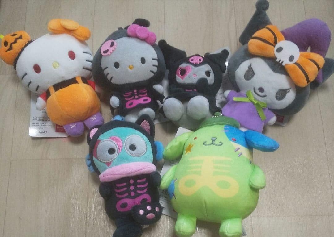サンリオ ハロウィン マスコットチャーム ぬいぐるみ アベイル マスコット